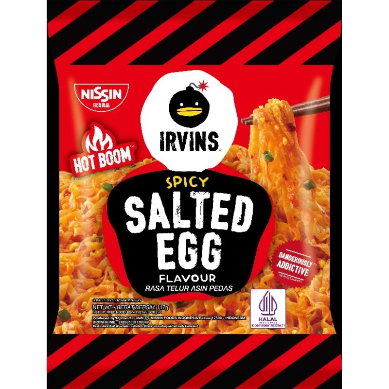 

Nissin Irvins Spicy Salted Egg 117gr