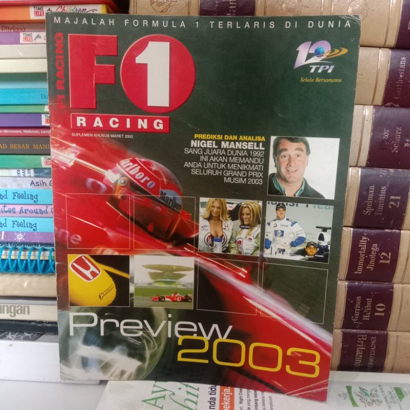 MAJALAH F1 RACING EDISI KHUSUS MARET 2003 PRIVIEW 2003