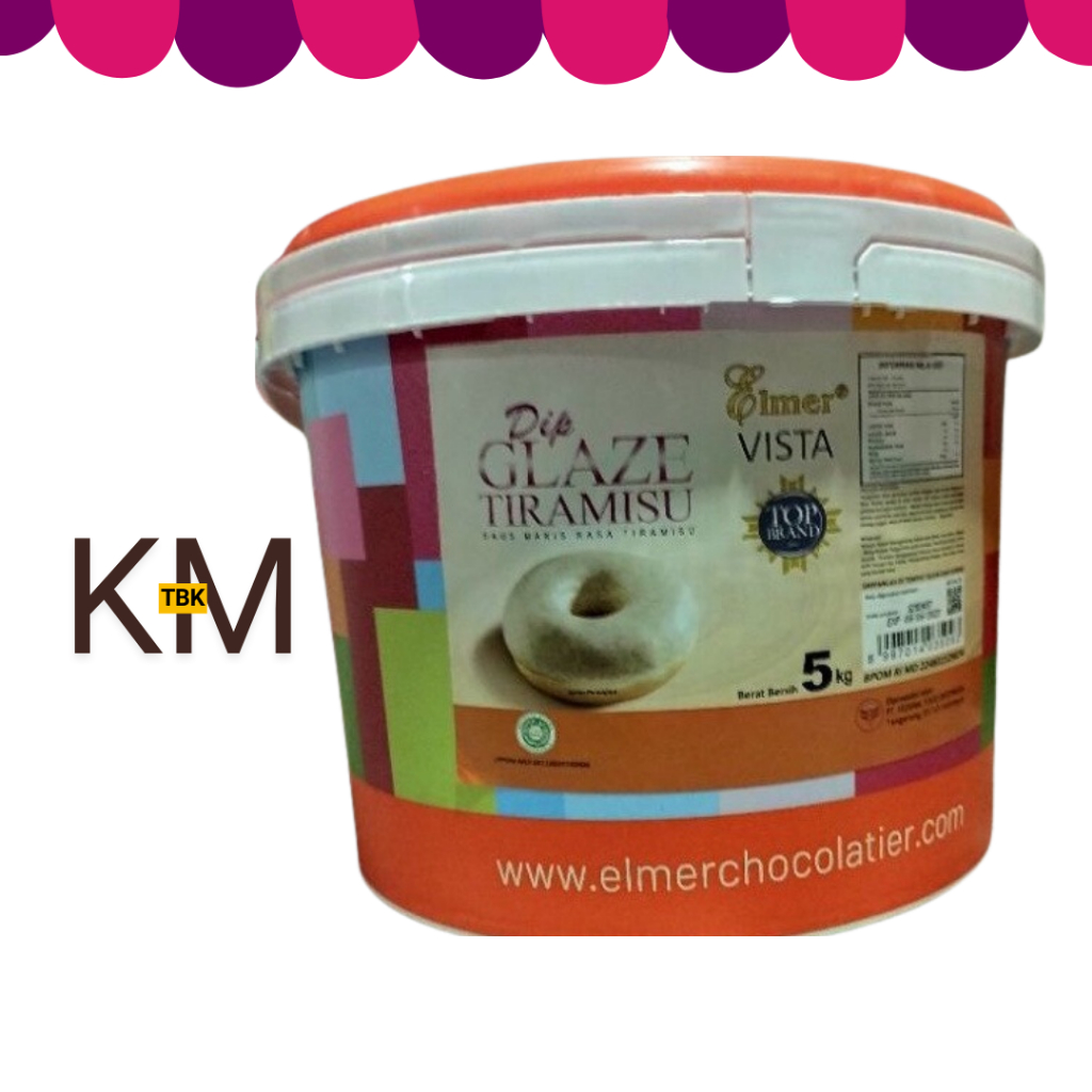 

Elmer Dip Glaze Tiramisu 250 gr & 500 gr ( Repack)