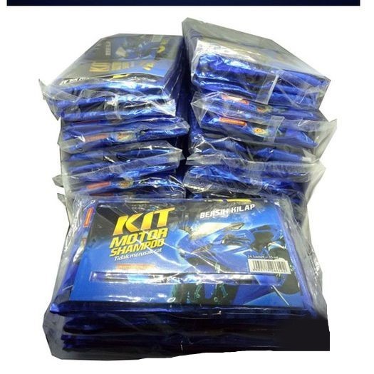 Kit Motor Paste Wax ORIGINAL Pengkilap Body / Kit Shampo Motor Renceng / Kit Motor Paste Wax Metalic