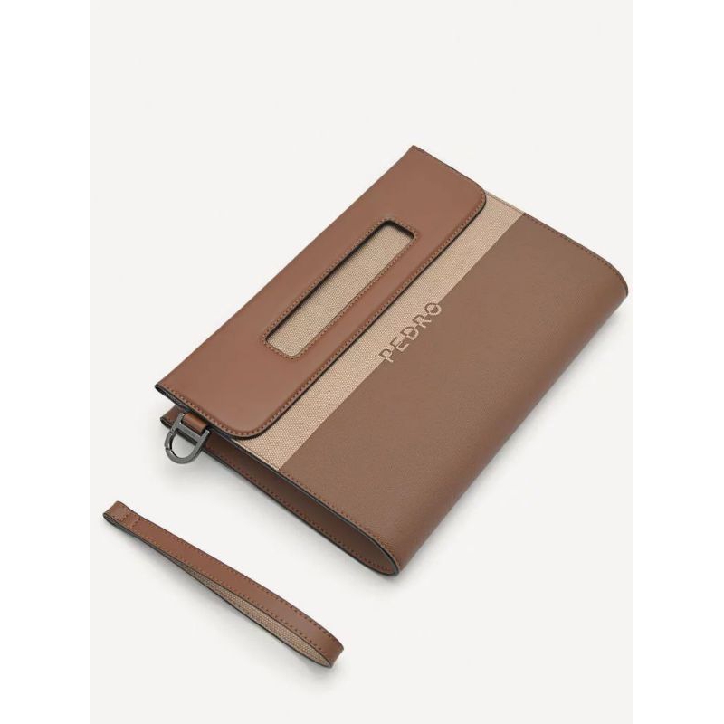 0028 Tas Clutch Pria PEDRO 100% Original