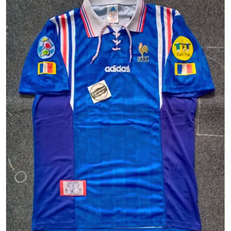 JERSEY FRANCE RETRO PERANCIS 1996 1997 96 97 EURO HOME 1998 98