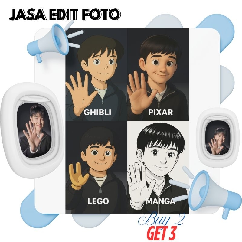 Jasa Edit Karikatur Digital