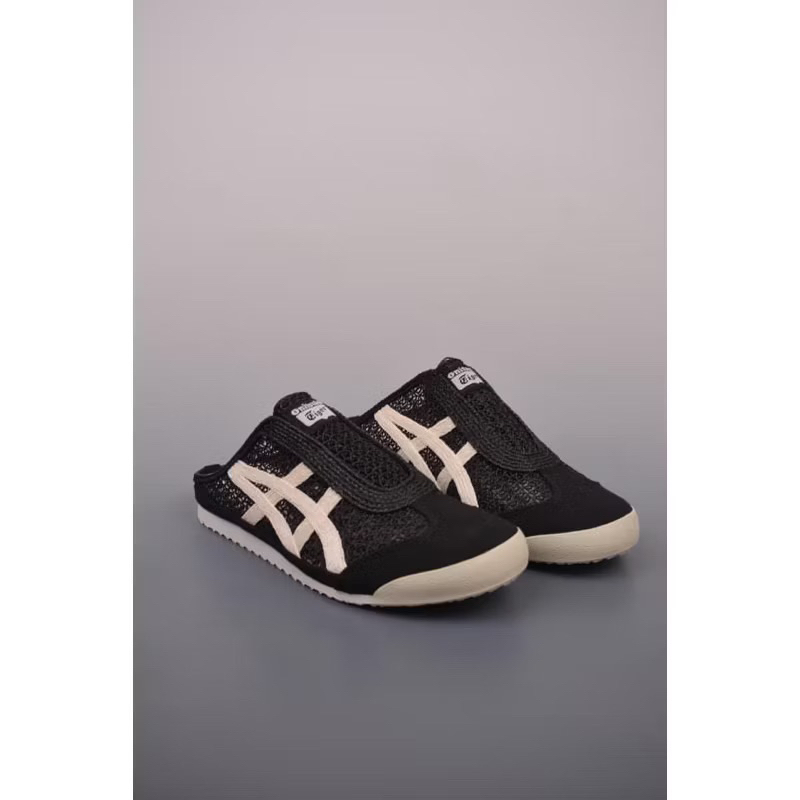 Sepatu Mexico 66 Sabot Black White