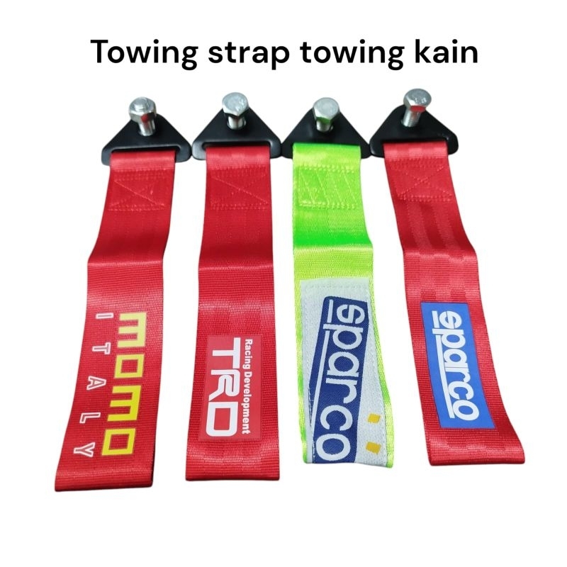 Towing Strap Towing Kain Universal Variasi Towing Strap Motor Dan Mobil