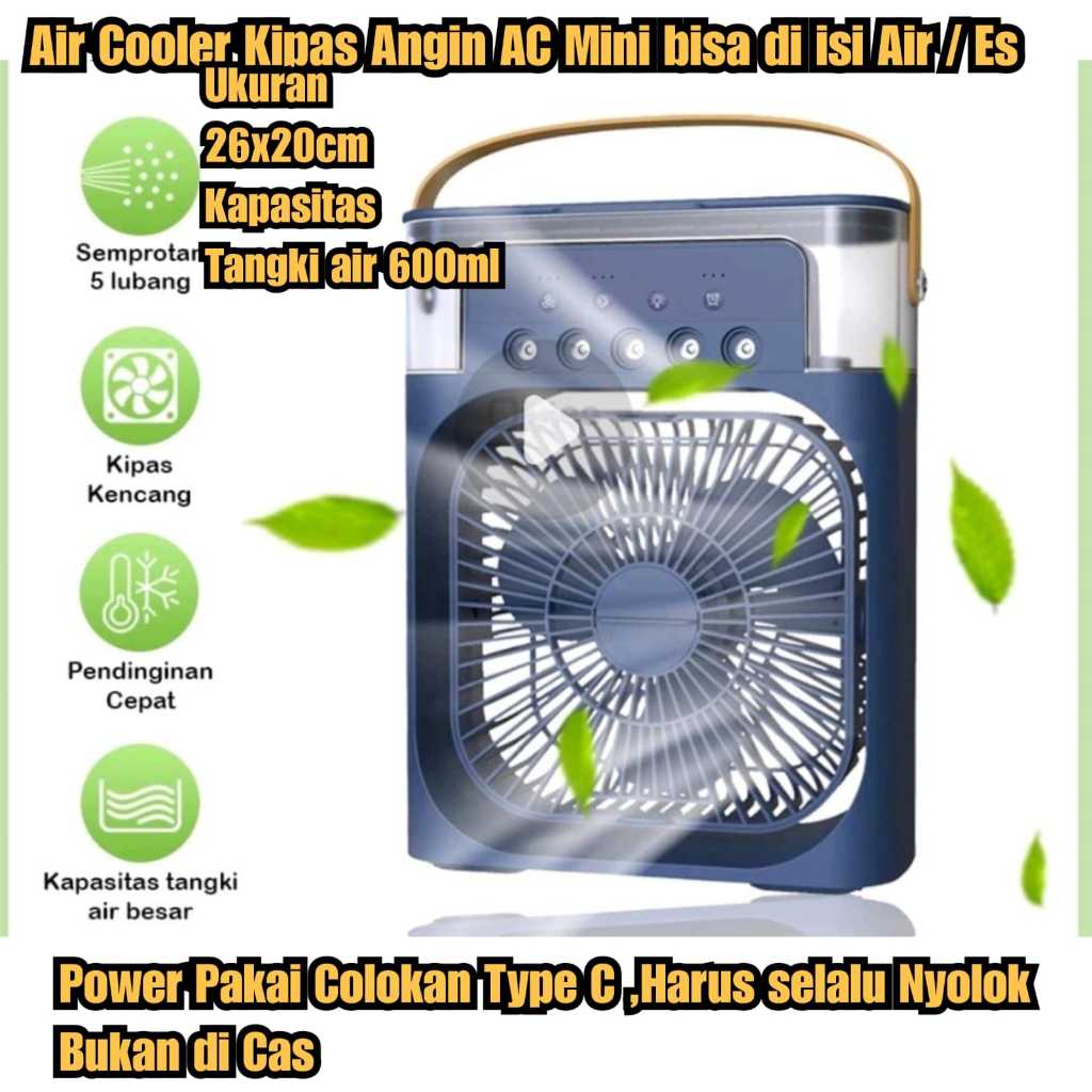 ac mini pendingin ruangan kipas angin ac Air cooler kipas angin portable kipas