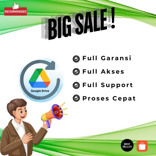 Google Drive Unlimited Storage Seumur Hidup - Legal, Pribadi, dan Bergaransi Resmi Gdrive Google Dri