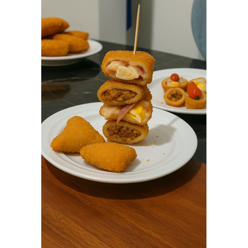 

Risol Frozen (Ayam, Mayo, Bolognese)