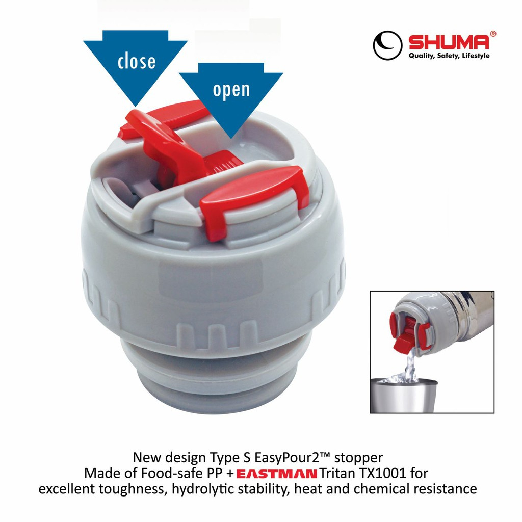 Tutupan / Stopper Termos Shuma Untuk Ukuran 1 Liter KHUSUS TERMOS SHUMA