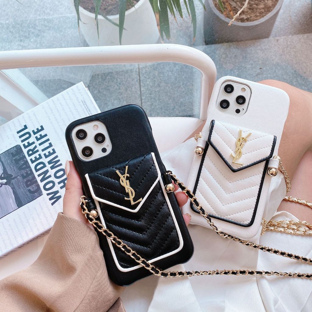 TH76 Casing Sling Case Tali Panjang dompet for Iphone 11 12 13 Pro Max 14 Plus