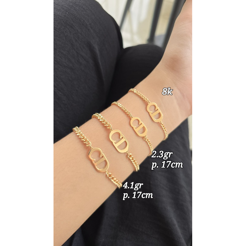 GELANG RANTAI CD DIOR