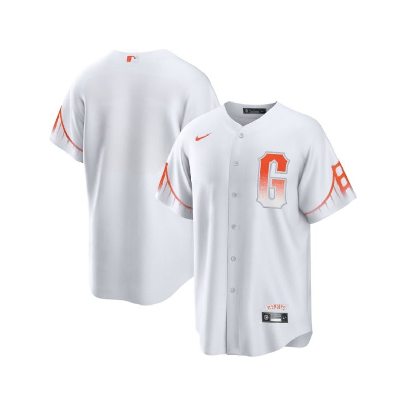 MLB Men's San Francisco Giants Nike White City Connect Rplca Jersey