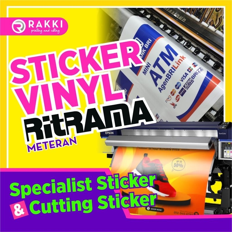 Stiker Vinyl Ritrama Meteran