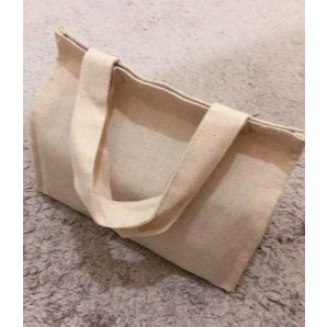 

Tas Hampers Jinjing Kanvas - Tas Bekal Lunch Bag Hamper - tas mukena - tas travel kecil