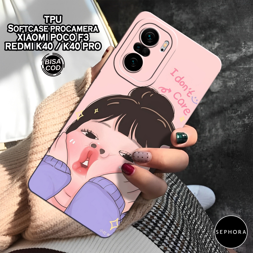 Case POCO F3 / K40 / K40 PRO Terbaru - Fashion Case Fat Girl - Softcase POCO F3 / K40 / K40 PRO - Ca