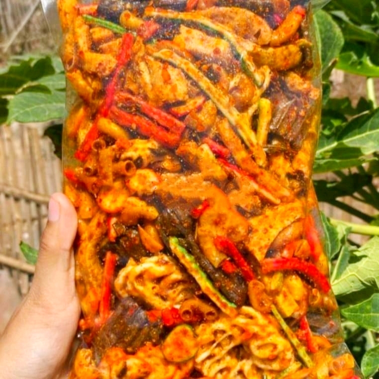 

250GR SEBLAK MIX CAMPURAN/KERUPUK SEBLAK BANTET MIX GURIH DAN NIKMATNYA NAMPOL