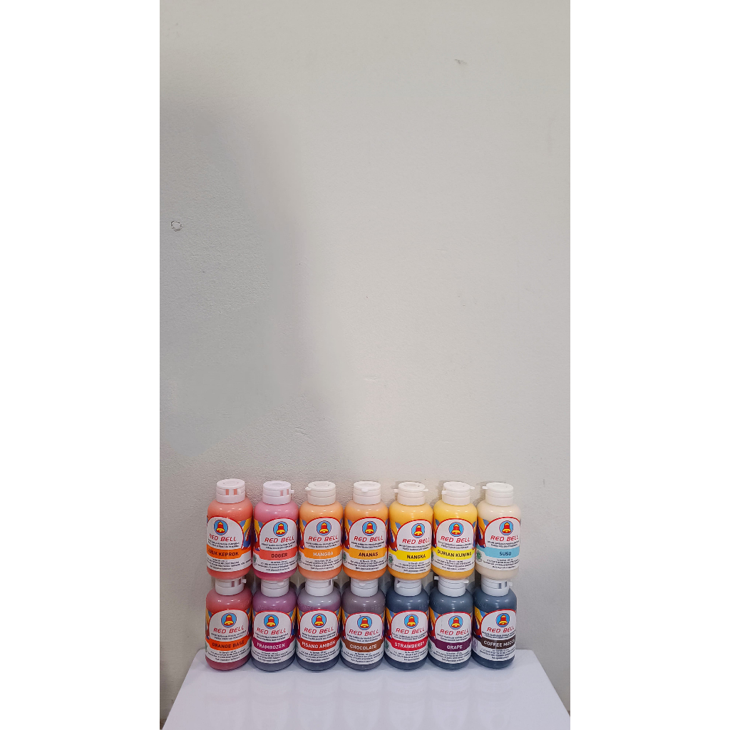 

PASTA RED BELL ES DOGER SUSU ORANGE BASE ANANAS FRAMBOZEN JEROK KEPOK PISANG AMBON STROBERI RED VELVET NANGKA GRAPE DARK CHOCOLATE MANGGA DURIAN COFFEE MOCHA CHOCOLATE PANDAN