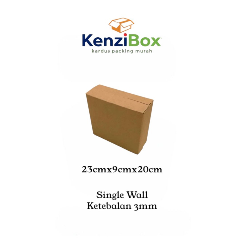 

kardus/karton/box UK. 23x9x20 cm single wall