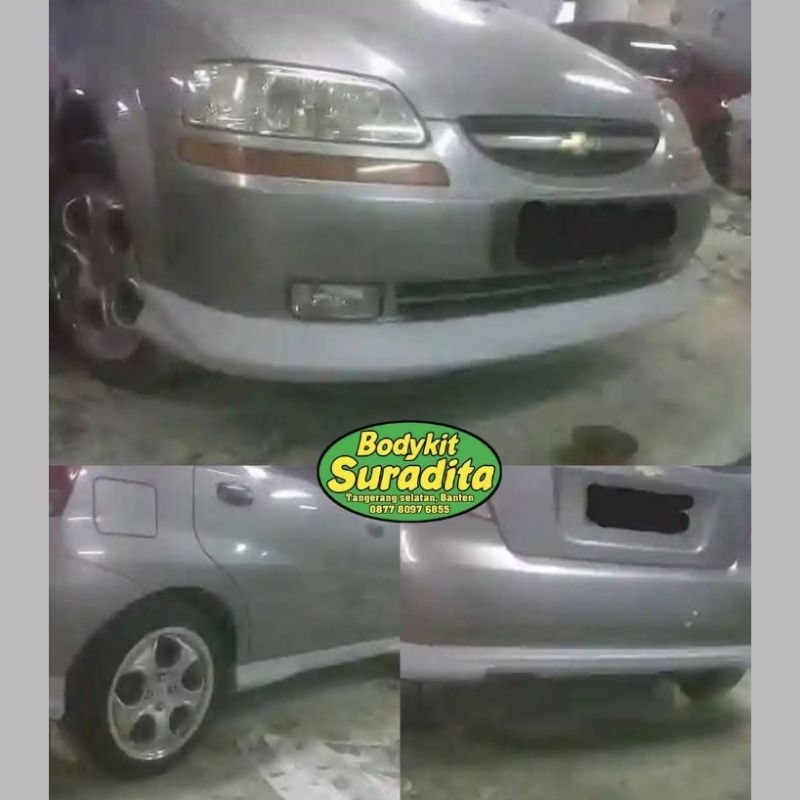 Bodykit chevrolet aveo old lama