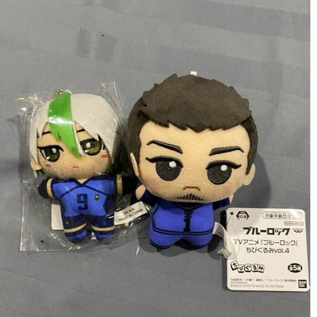 OFFICIAL PLUSH plushie Blue Lock boneka Reo Mikage Jinpachi Ego Jyubei Aryu Aoshi Tokimitsu Potekoro