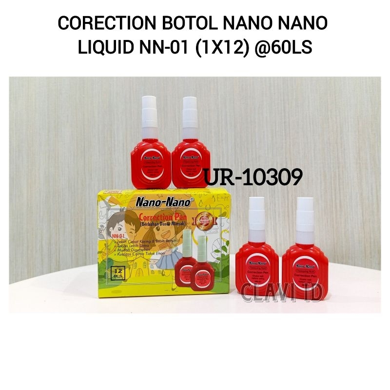 

TIP EX CORRECTION NANO MURAH PER BOX ISI 12 PCS