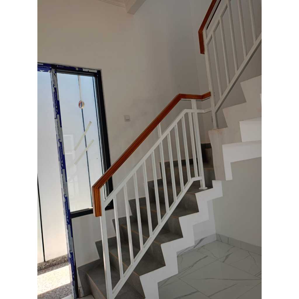 Railing tangga handrail kayu