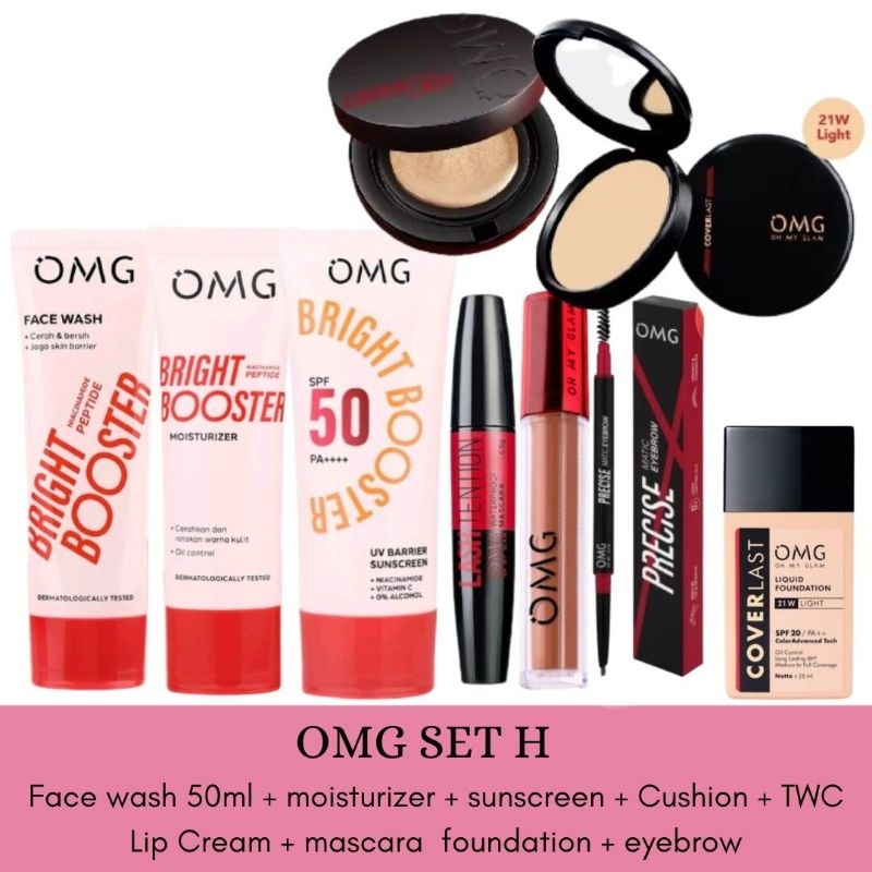 OMG Oh My Glow Paket Seserahan Makeup | Seserahan Pernikahan Lamaran Hemat Murah | Hantaran Pernikah