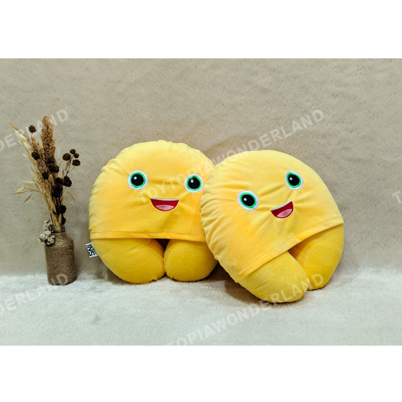 TTW Bantal Leher Dino Naloong Headrest Hoodie Dino Naloong Anti Pegel