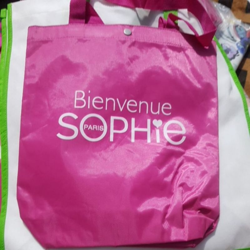 TAS TOTE BAG SOPHIE MARTIN PARIS PINK