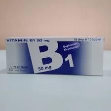 VITAMIN B1 50 MG - BOX