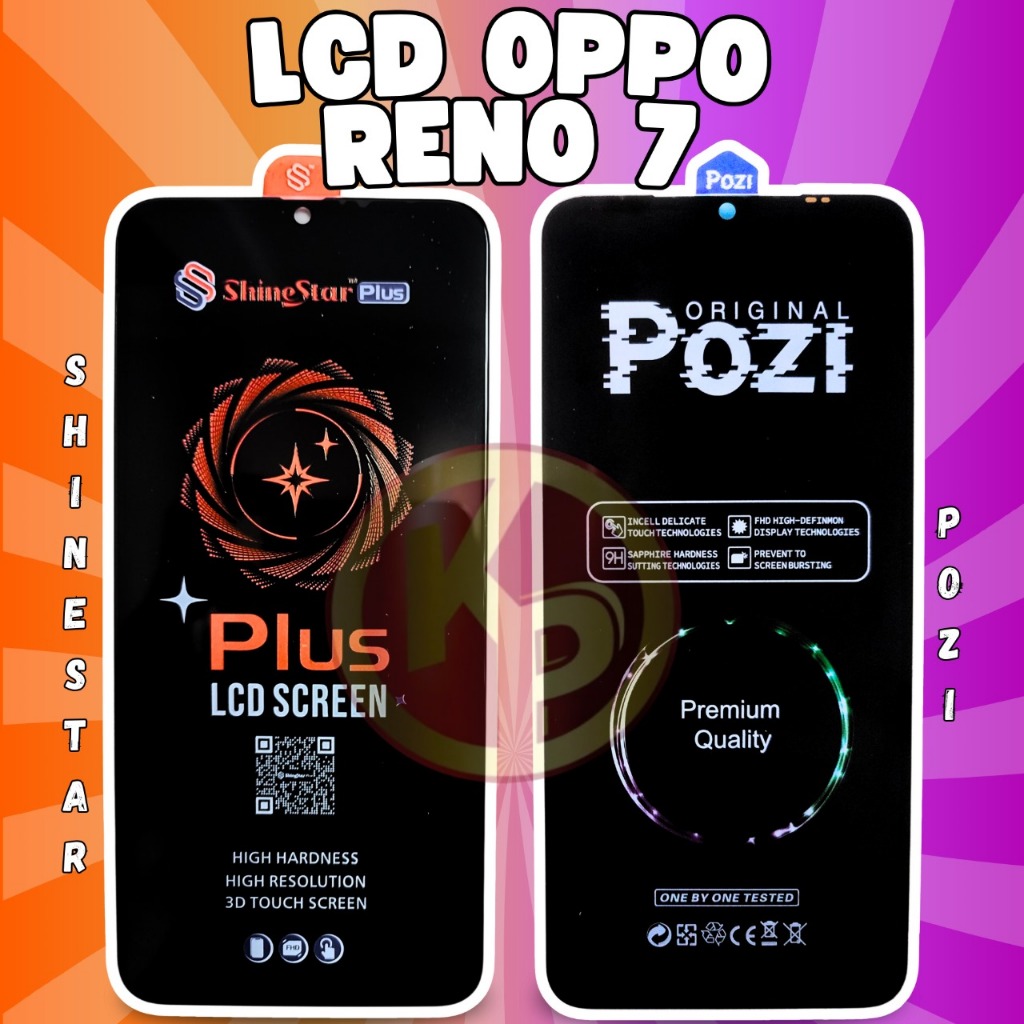 LCD + TOUCHSCREEN OPPO RENO 7 4G / RENO 8 4G [ FINGER OFF ] KUALITAS ORIGINAL POZI DAN SHINESTAR