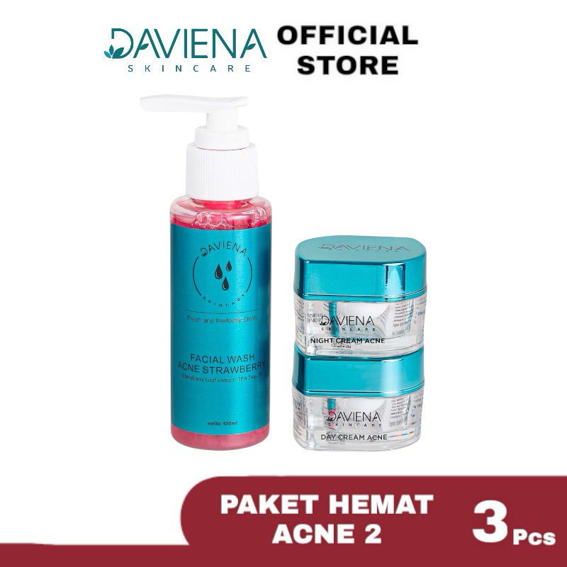 Paket Hemat Acne 2 Daviena Skincare Davienaskincareofficial Davina Devina skincare