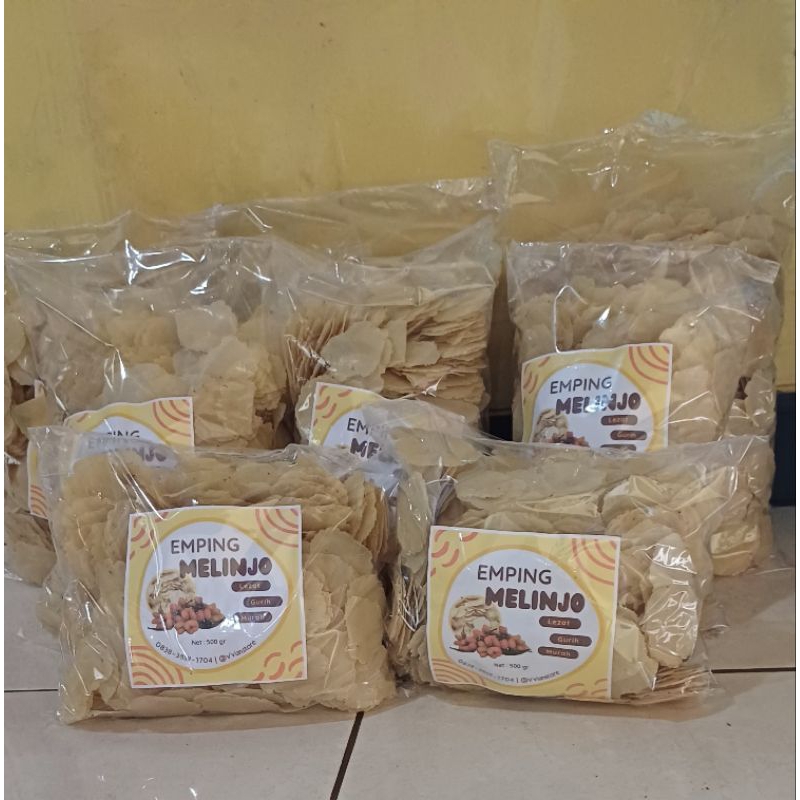 

emping melinjo asli biji satu