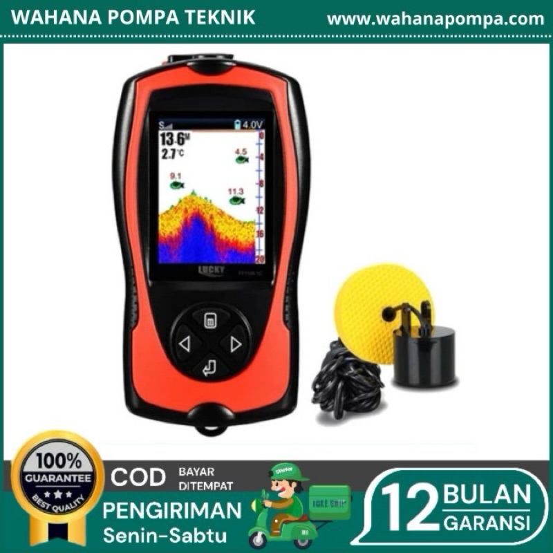 LUCKY FFC1108 Portable Sonar Fish Finder Fishing Lure