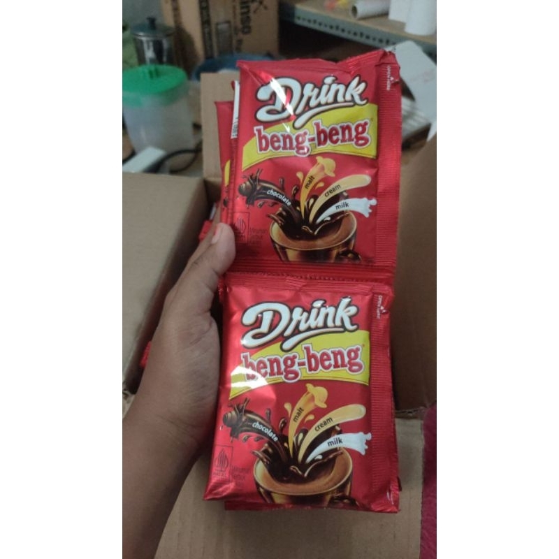 

10 Sachet - Drink beng beng Susu Coklat Beng Beng Minuman Instan Beng Beng