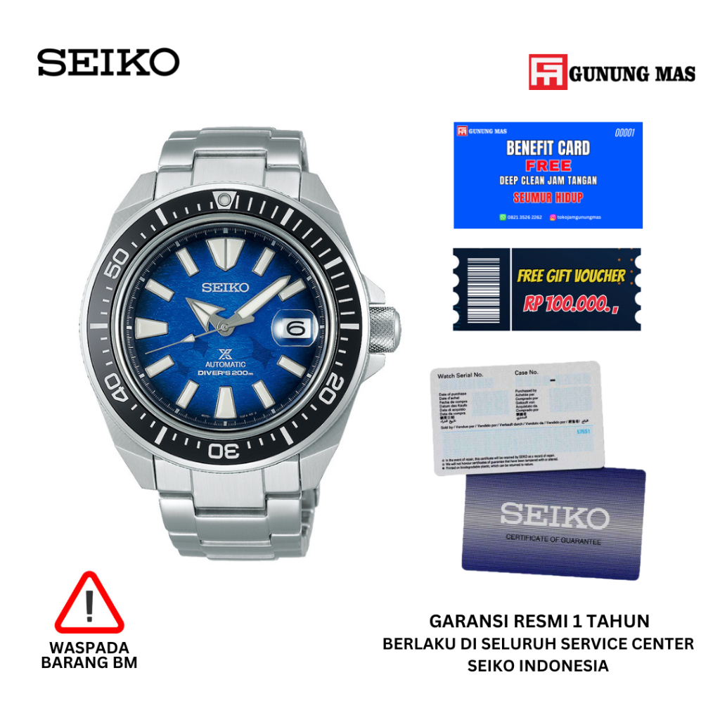 Jam Tangan Seiko Prospex SRPE33K1 100% Original