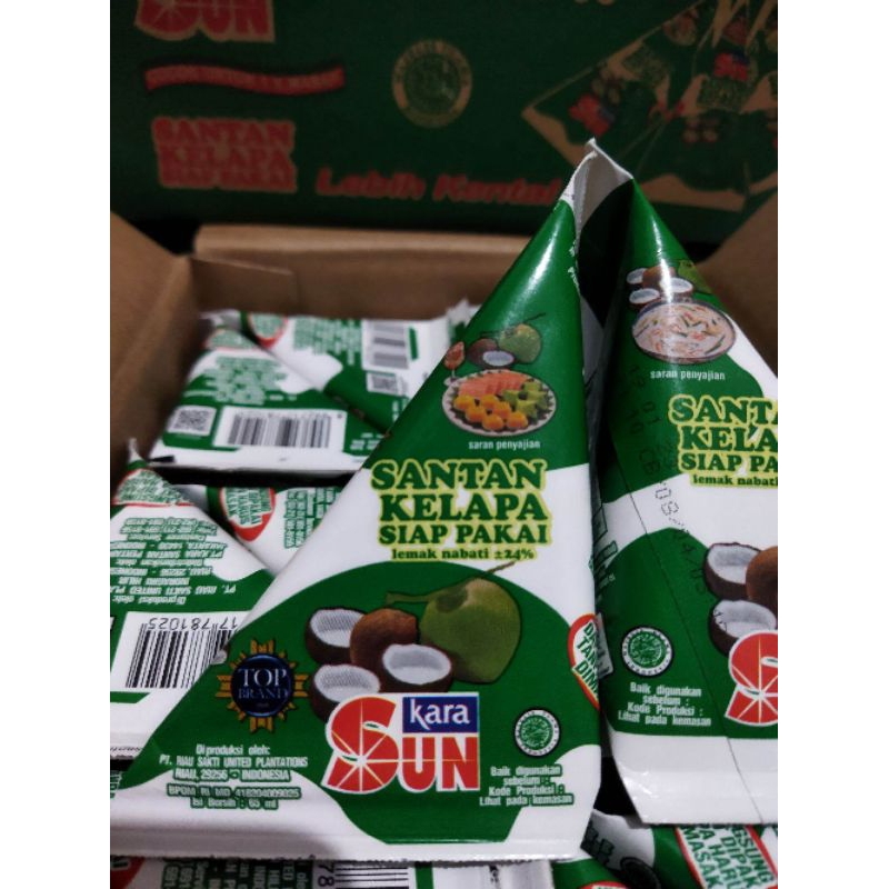 

Santan Sun Kara 65ml paket 1karton isi 36pc