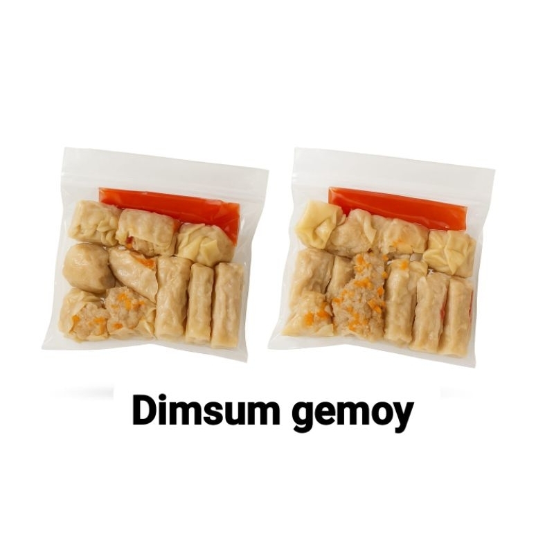 

DIMSUM GEMOY DIMSUM AYAM UDANG TOPING MIX 10 PCS + SAUS DIMSUM ENAK SPECIAL