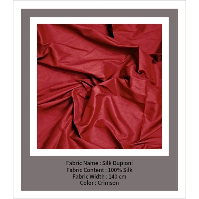 JAHAN-ARA™ - AMP - Crimson - Kain Satin - Kain Silk - Kain Sutra - Kain Satin Premium - Kain Silk Pr