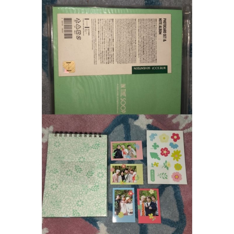 [Ready INA] Seventeen In The Soop photocard set & note album notebook