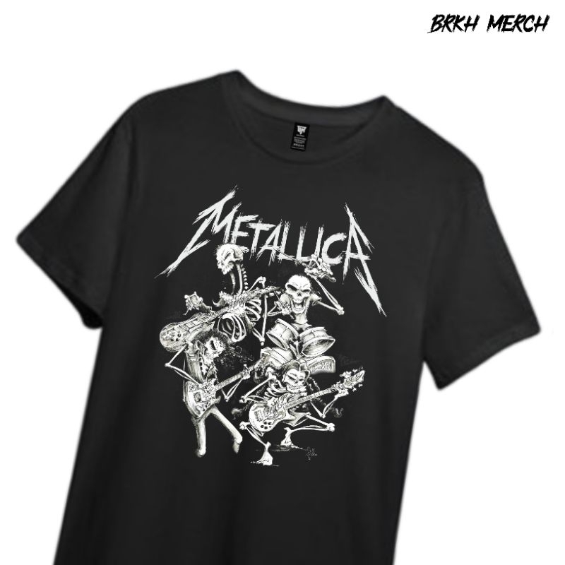 KAOS BAND METALLICA UNISEX PRIA WANITA