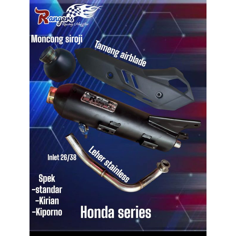 knalpot racing knalpot standar racing beat Scoopy genio tabung vario original Rangers racing