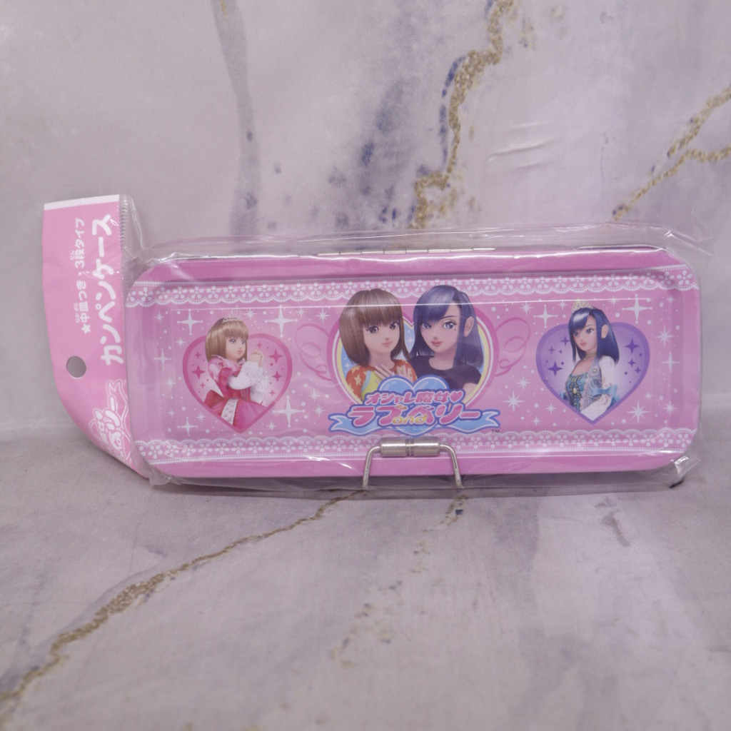 

Oshare Majo Love and Berry tin pencil case tempat pensil besi