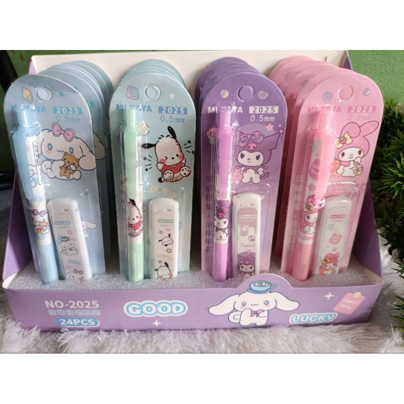 

Pensil Mekanik set 0.5 mm Karakter Sanrio kuromi Viral