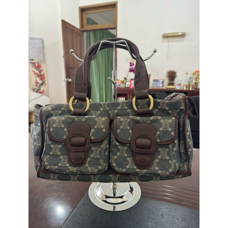 Celine macadam Denim Vintage auth