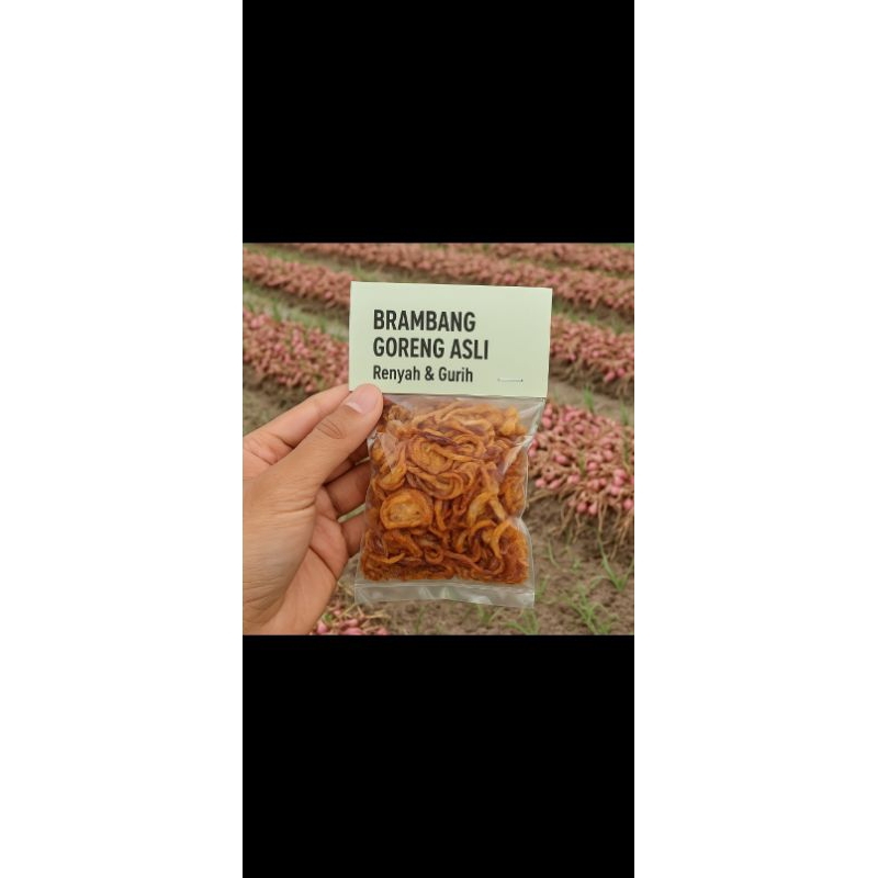 

Bawanggoreng brebes ukuran 18gram homemade