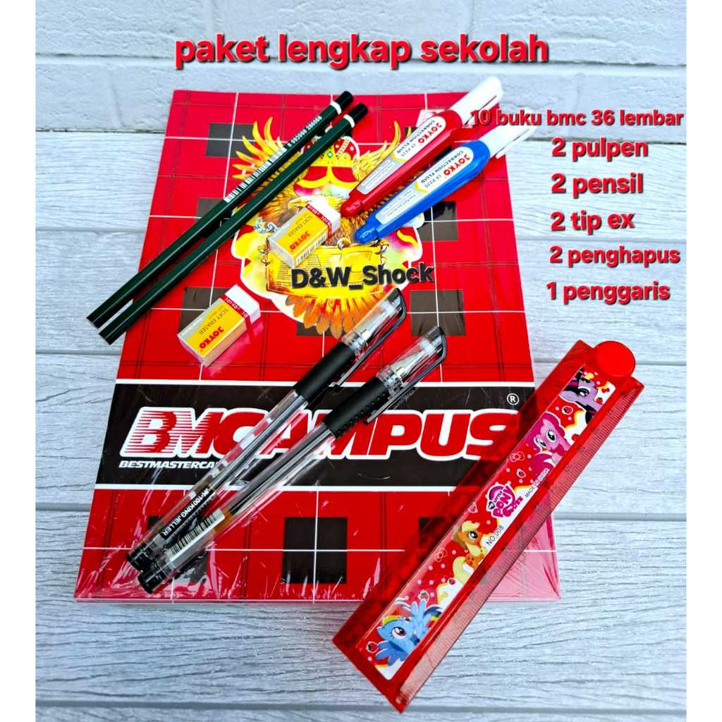 

PROMO paket lengkap buku #perlengkapan sekolah 1paket