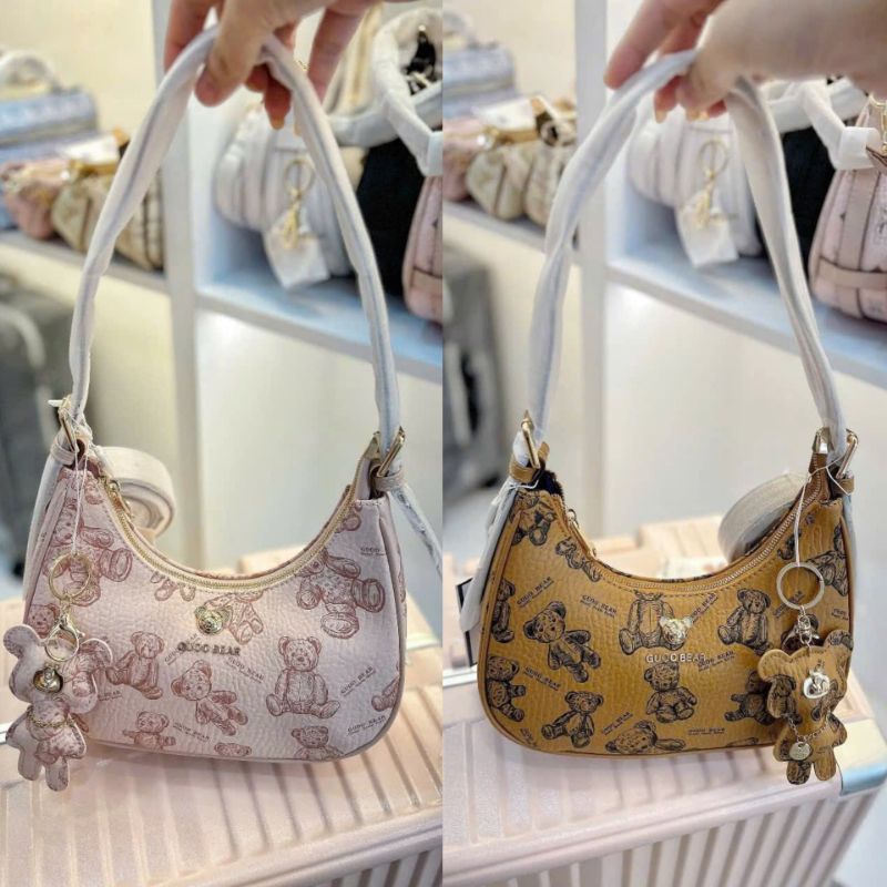 TTWN GUOO BEAR ORIGINAL GU8023 SHOULDER BAG TERLARIS WANITA - TAS TTWN BEAR - TAS TTWNBEAR - TTWN - 