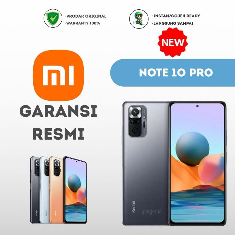 Xiaomi Redmi note 10 PRO & Note 11 PRO 5G 6/128 & 8/128 garansi Resmi indonesia✅