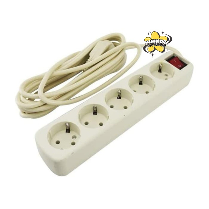 Stop Kontak Tempel 5 Lubang OMI // stopkontak 5lubang